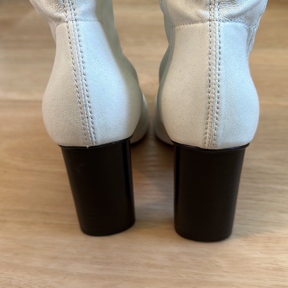 Zara White Sock Booties - Picture 6 of 6